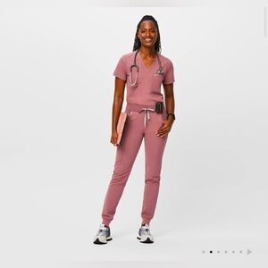 Figs Zamora Jogger Scrub Pants™ - mauve